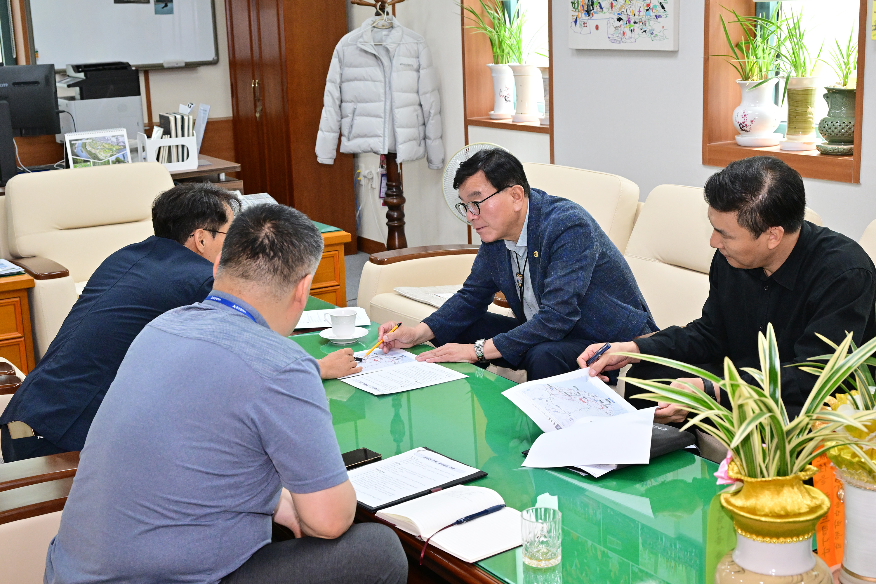 홍성우 부의장, 동남권 순환 광역철도 추진상황 점검 3