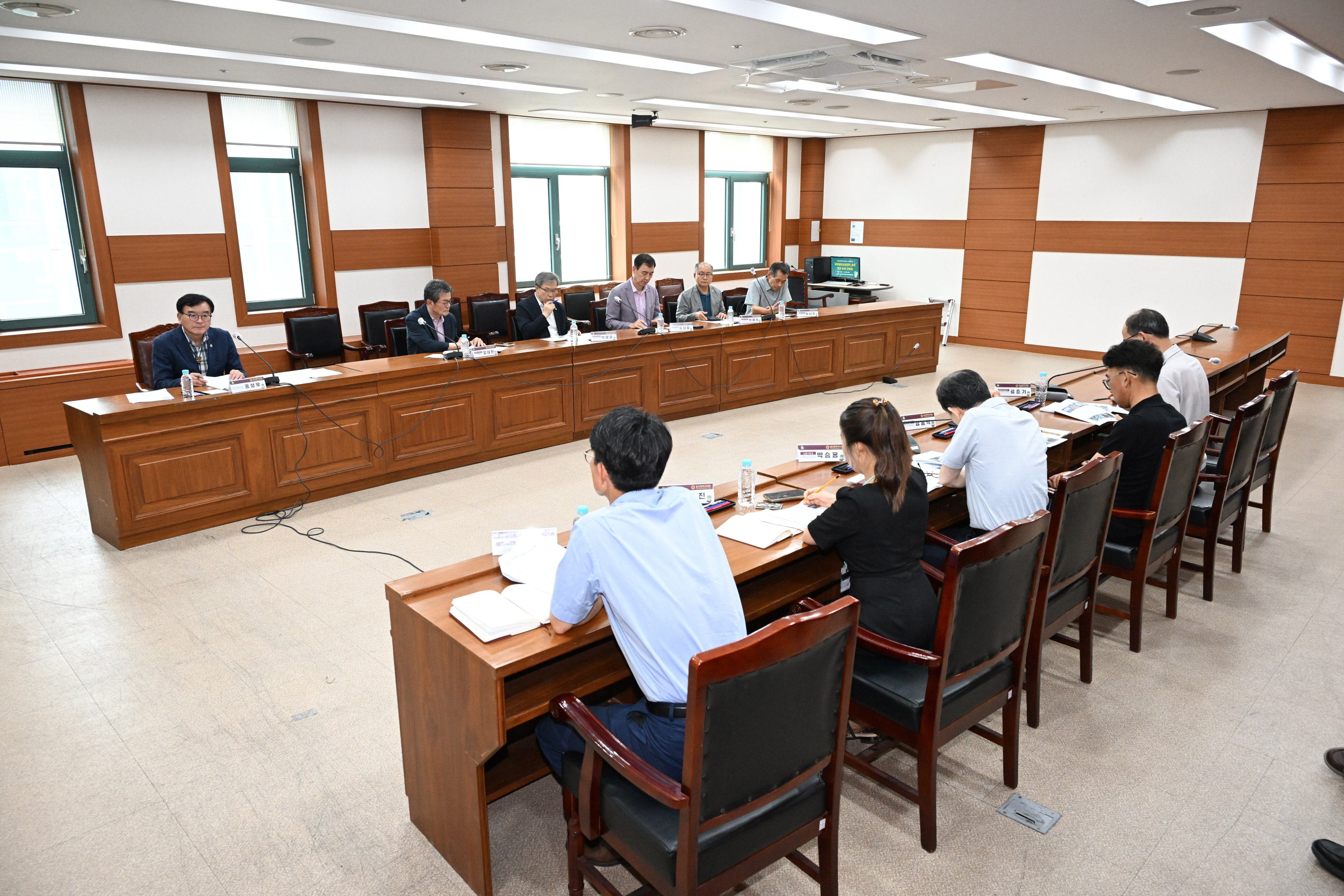 홍성우 제1부의장, 길천일반산업단지 관련 현안 논의 간담회6