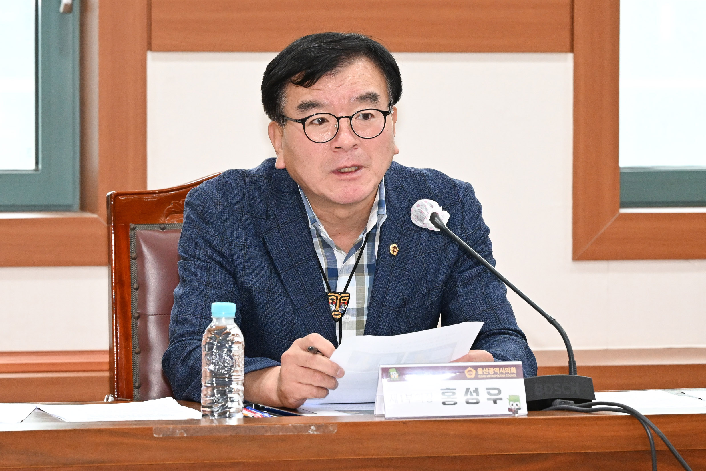 홍성우 제1부의장, 길천일반산업단지 관련 현안 논의 간담회7