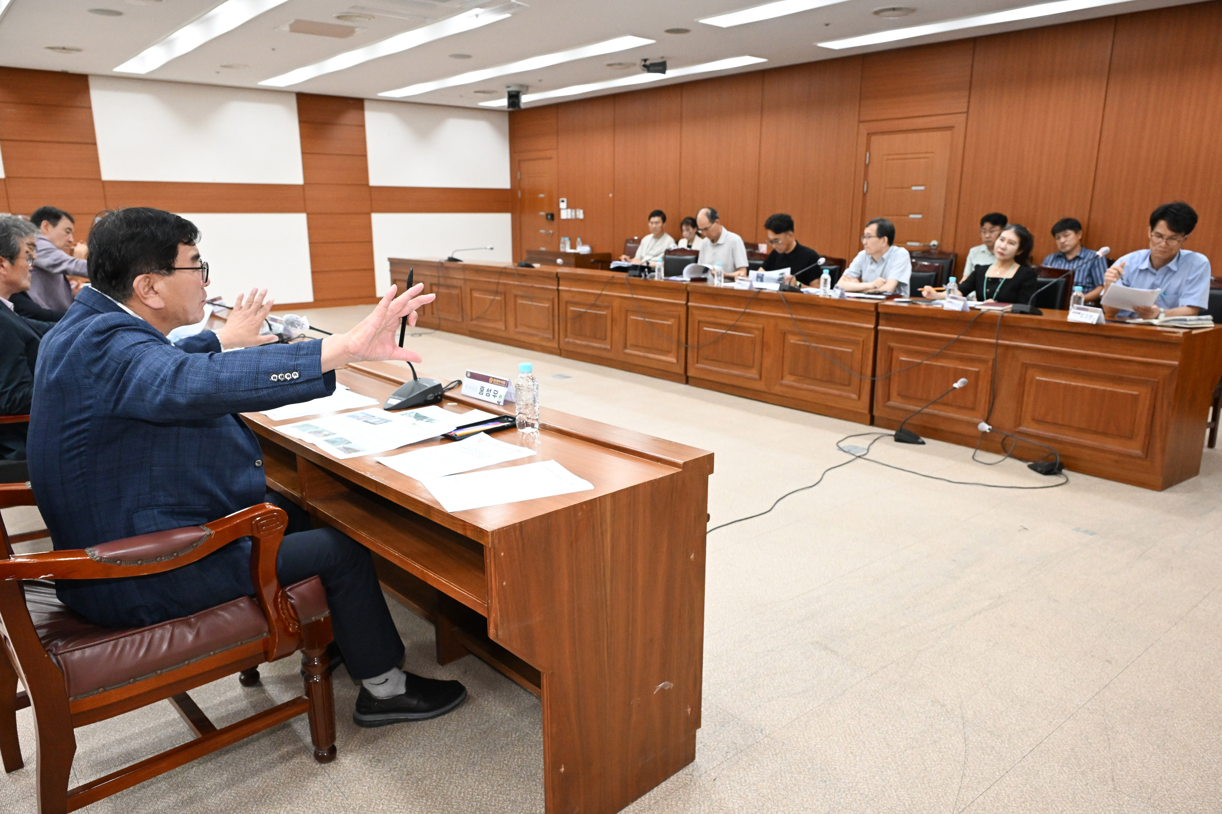 홍성우 제1부의장, 길천일반산업단지 관련 현안 논의 간담회9