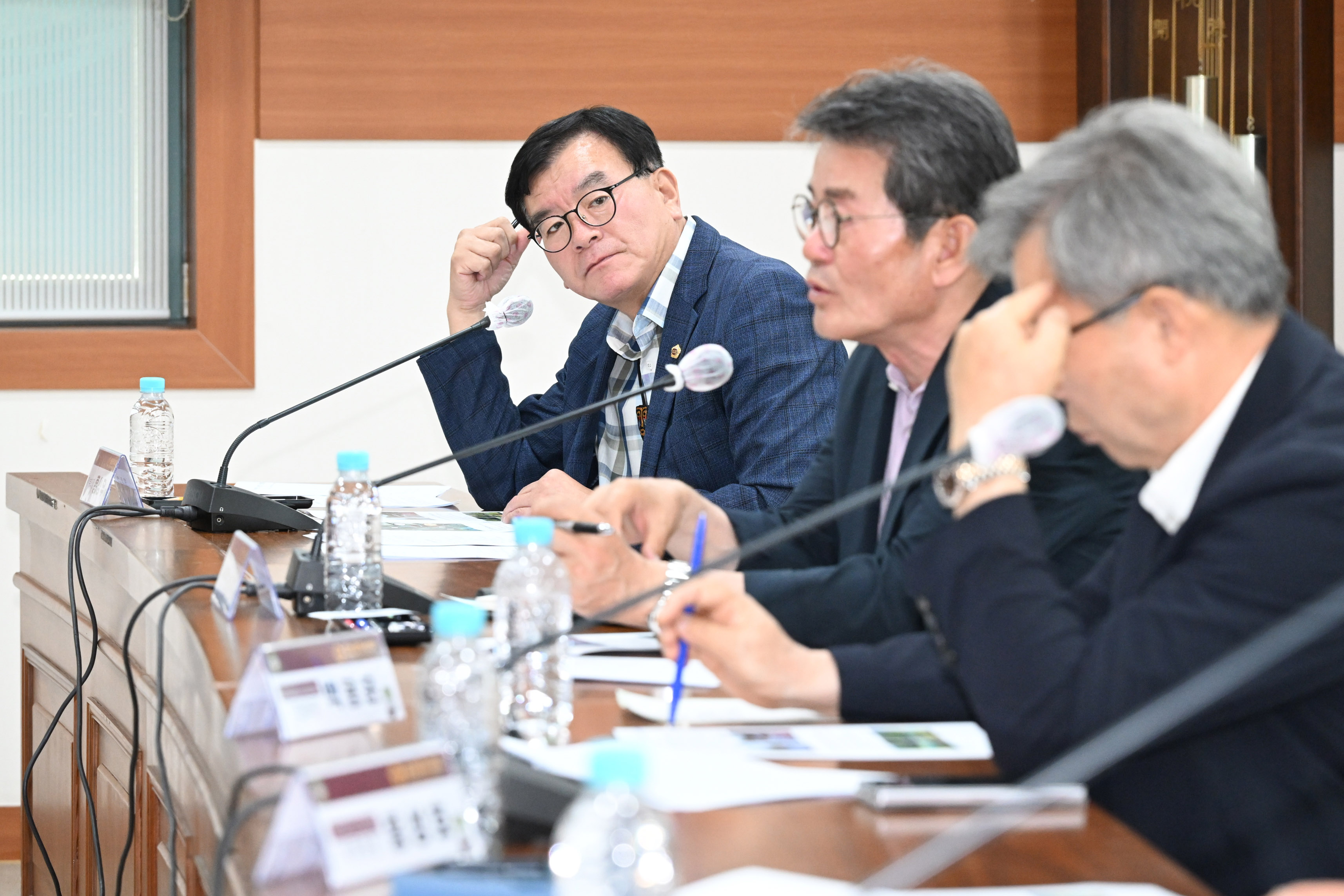 홍성우 제1부의장, 길천일반산업단지 관련 현안 논의 간담회10