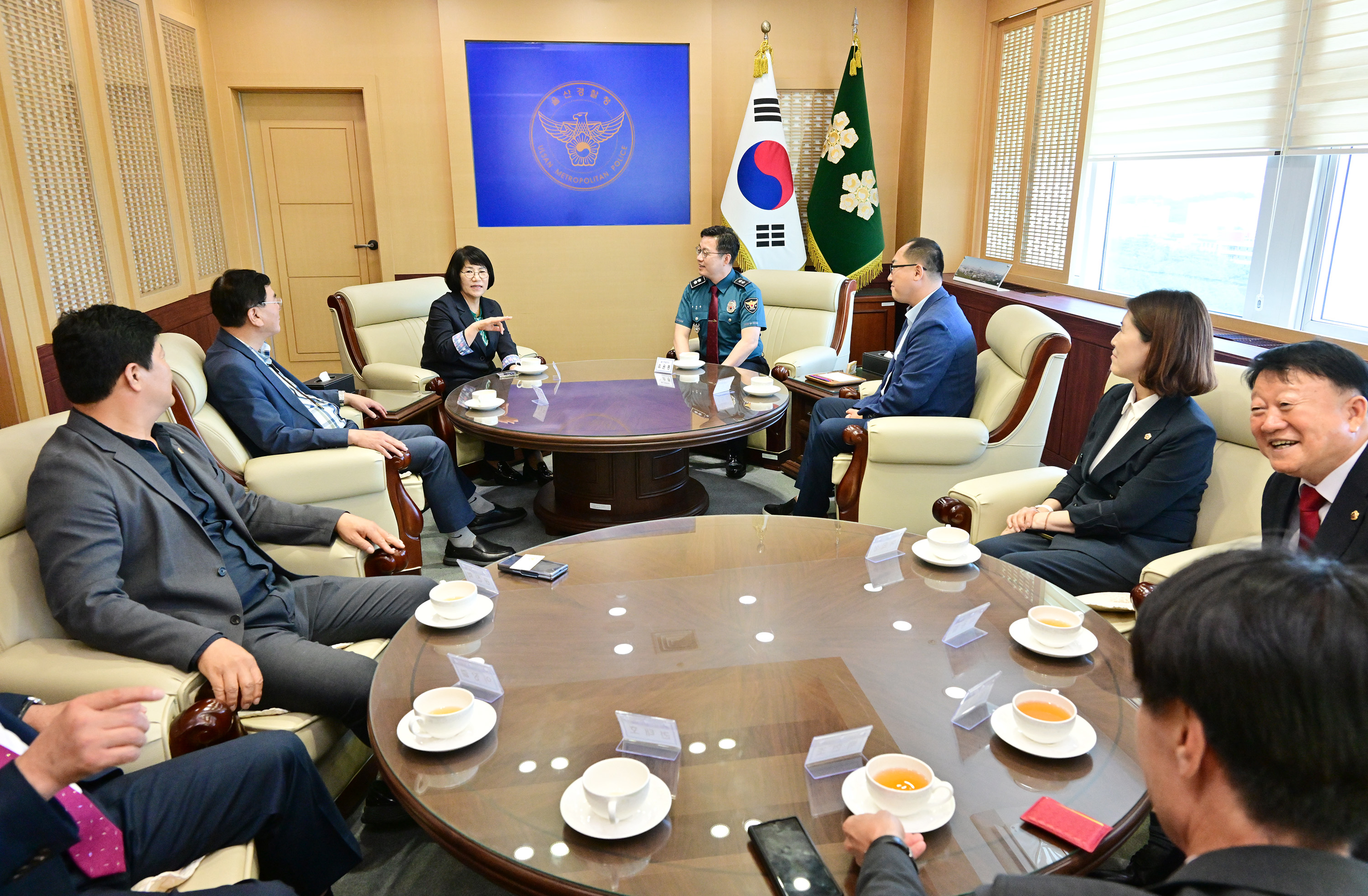 제9대 울산광역시의회 확대의장단 주요기관 방문7