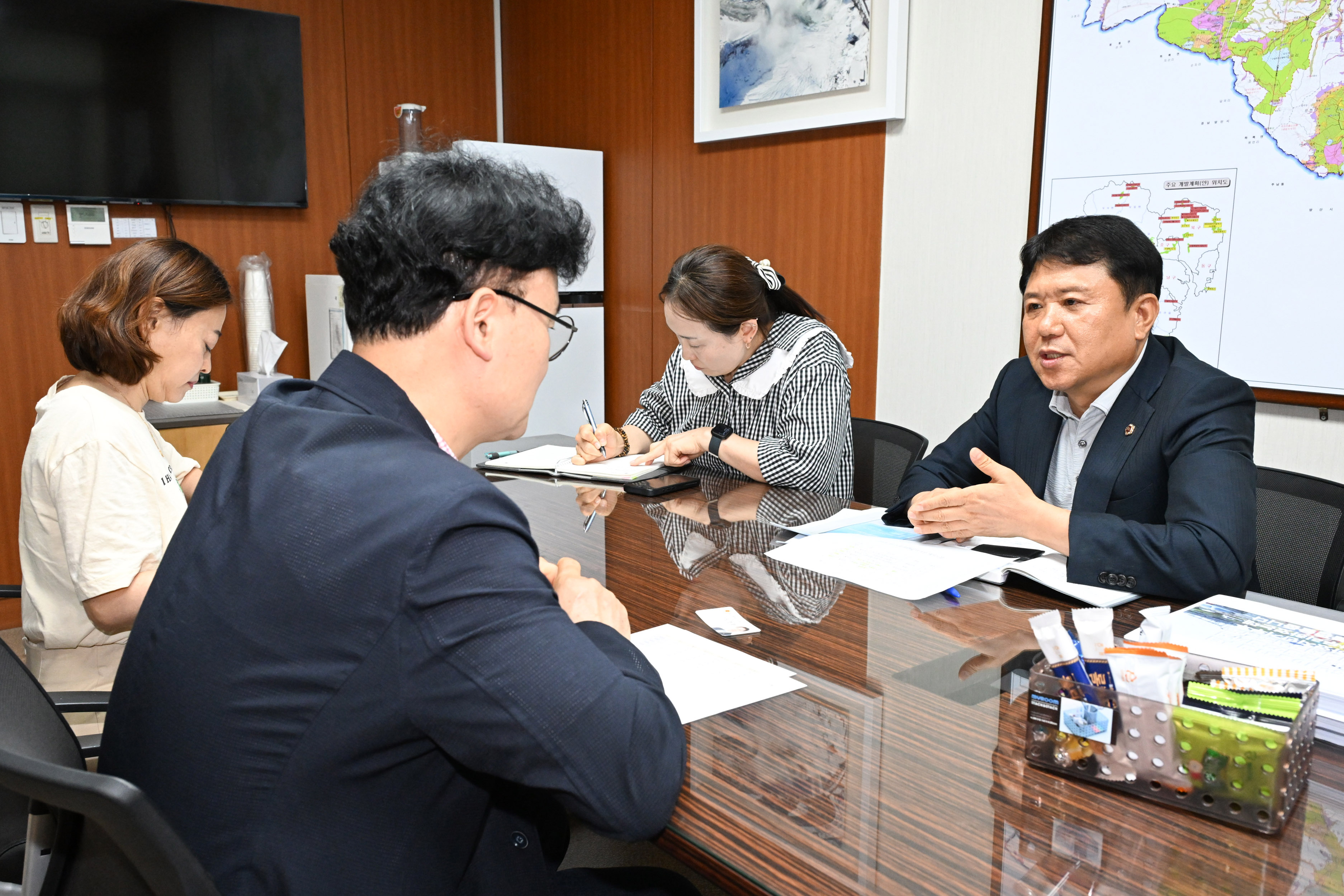 노명환 의원, 동구 버스노선 민원 관련 부서 업무협의6