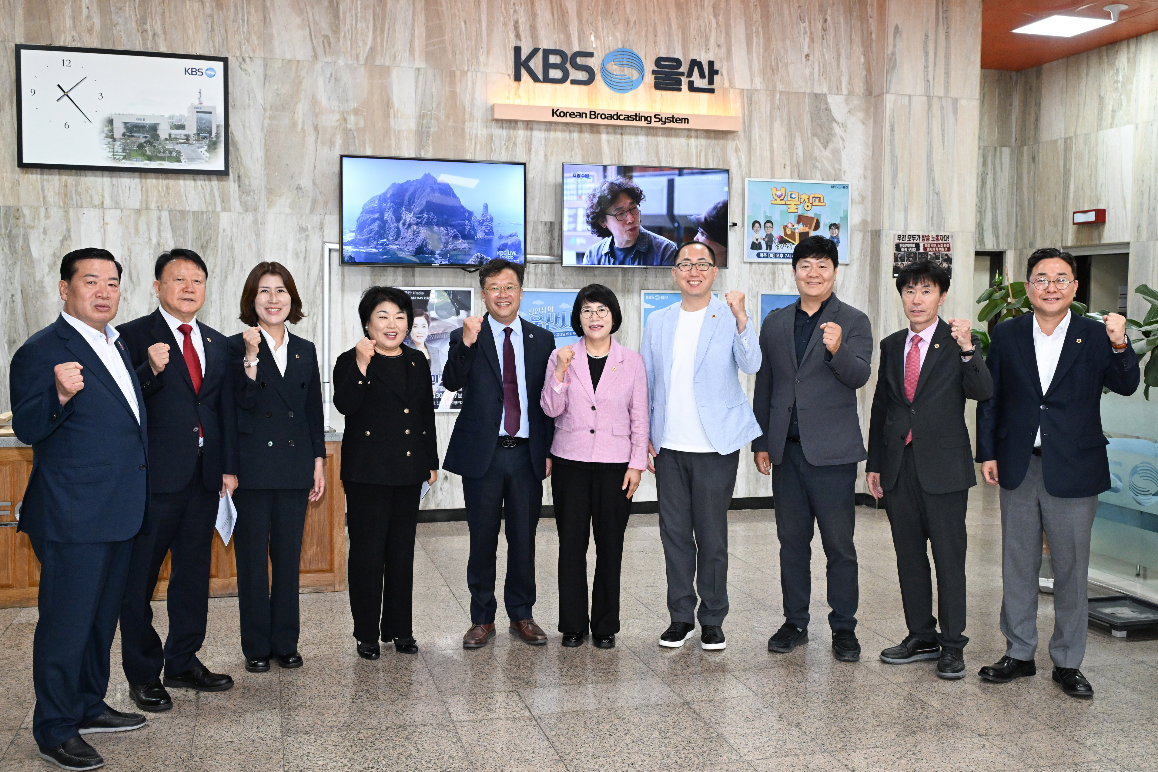 제9대 전반기 확대의장단 언론사 방문1