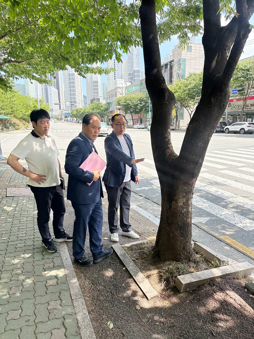 손근호 부의장, 주민 민원사항 개선을 위한 현장방문2