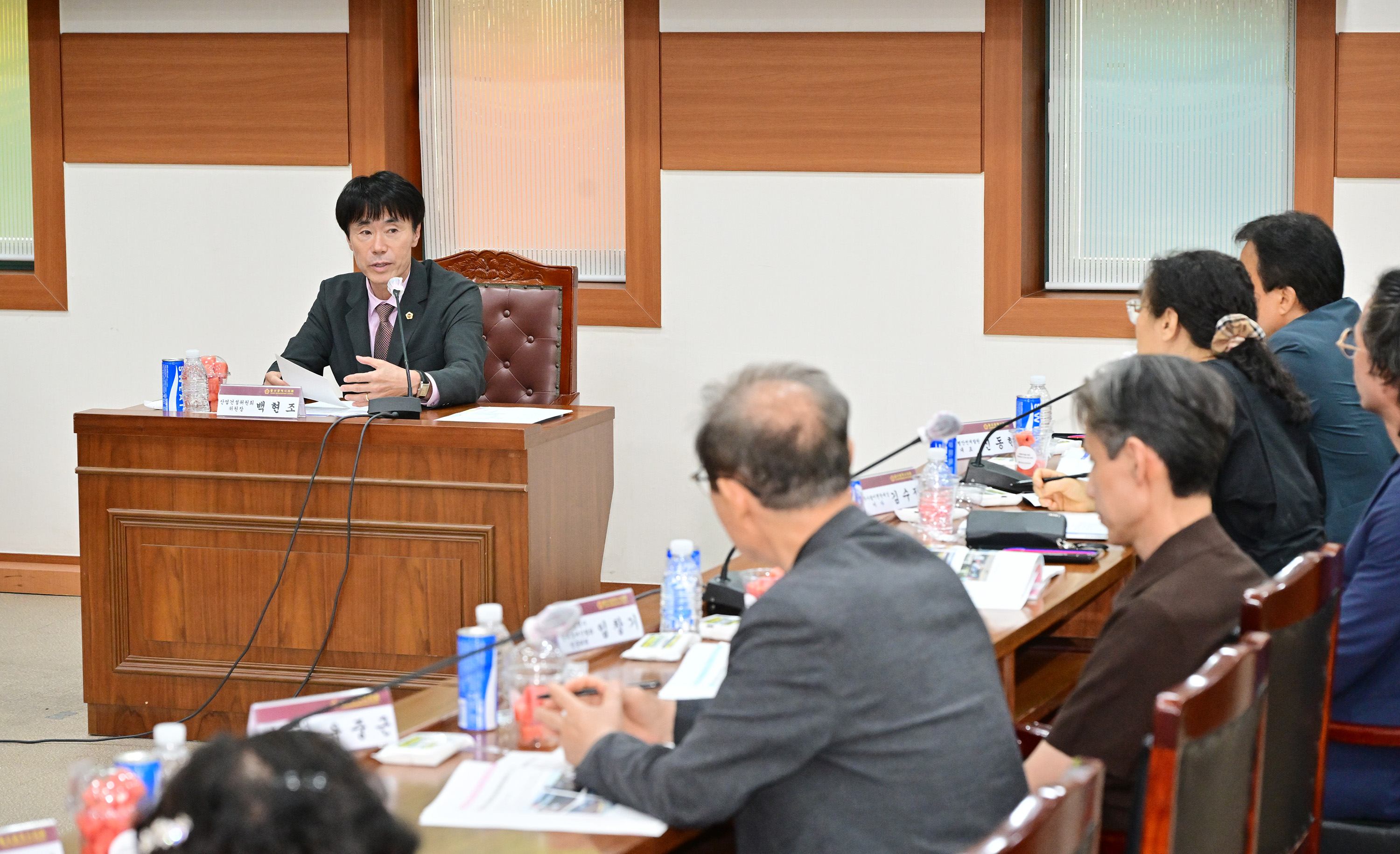 백현조 산업건설위원장, 보행약자 이동환경 개선 간담회3