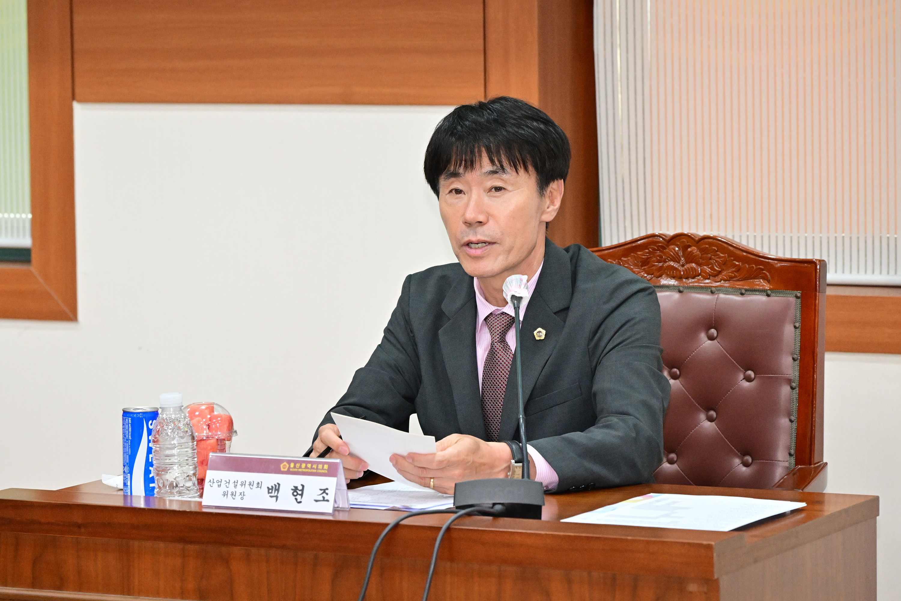 백현조 산업건설위원장, 보행약자 이동환경 개선 간담회4