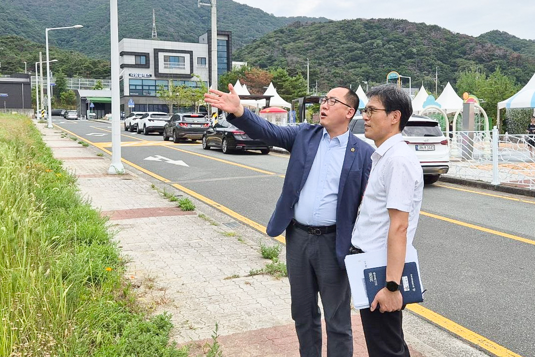 손근호 부의장, 울산수학문화관 이전 추진 현장 점검1