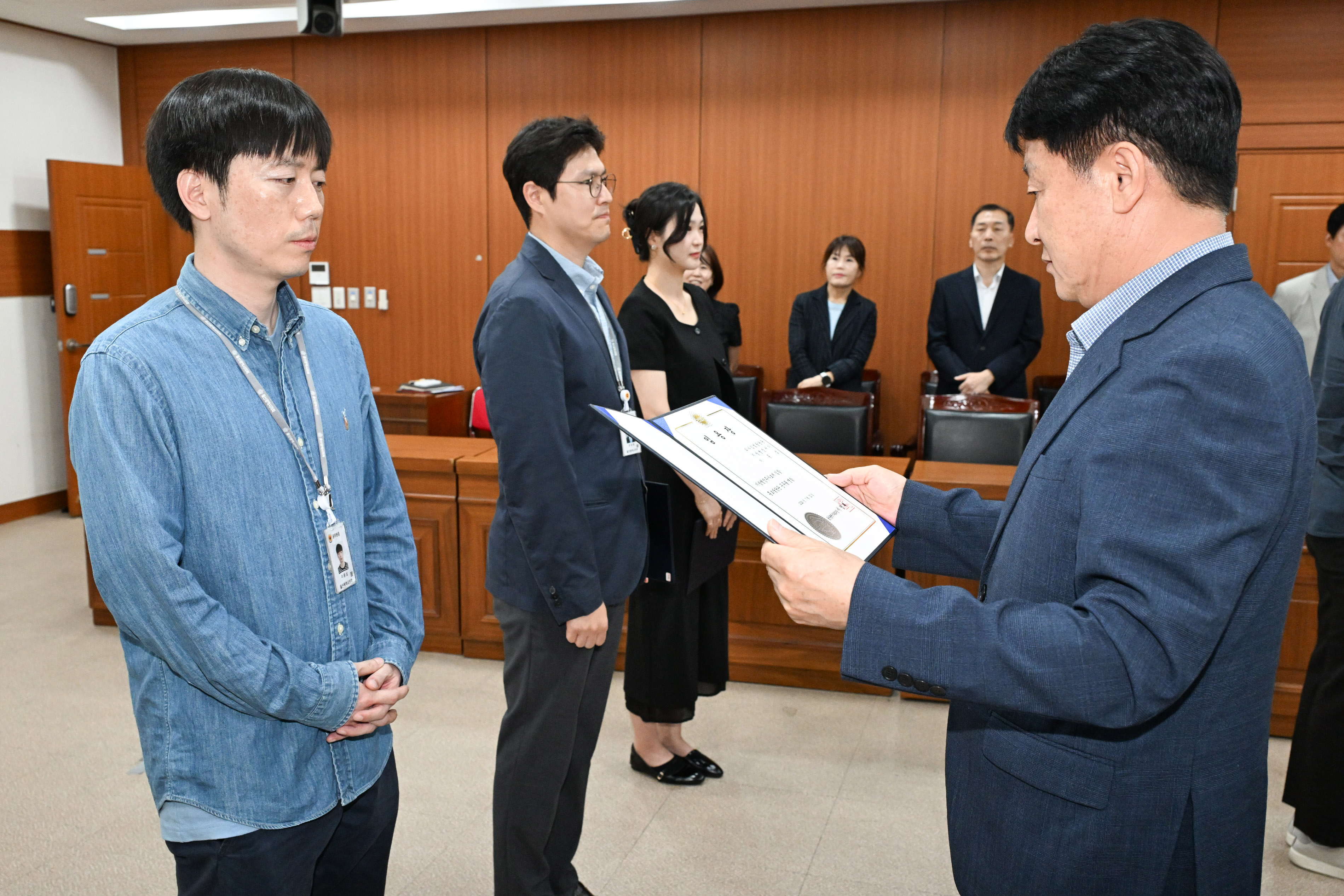 2026년 7월 정기인사 6급 이하 인사발령 임용장 수여4