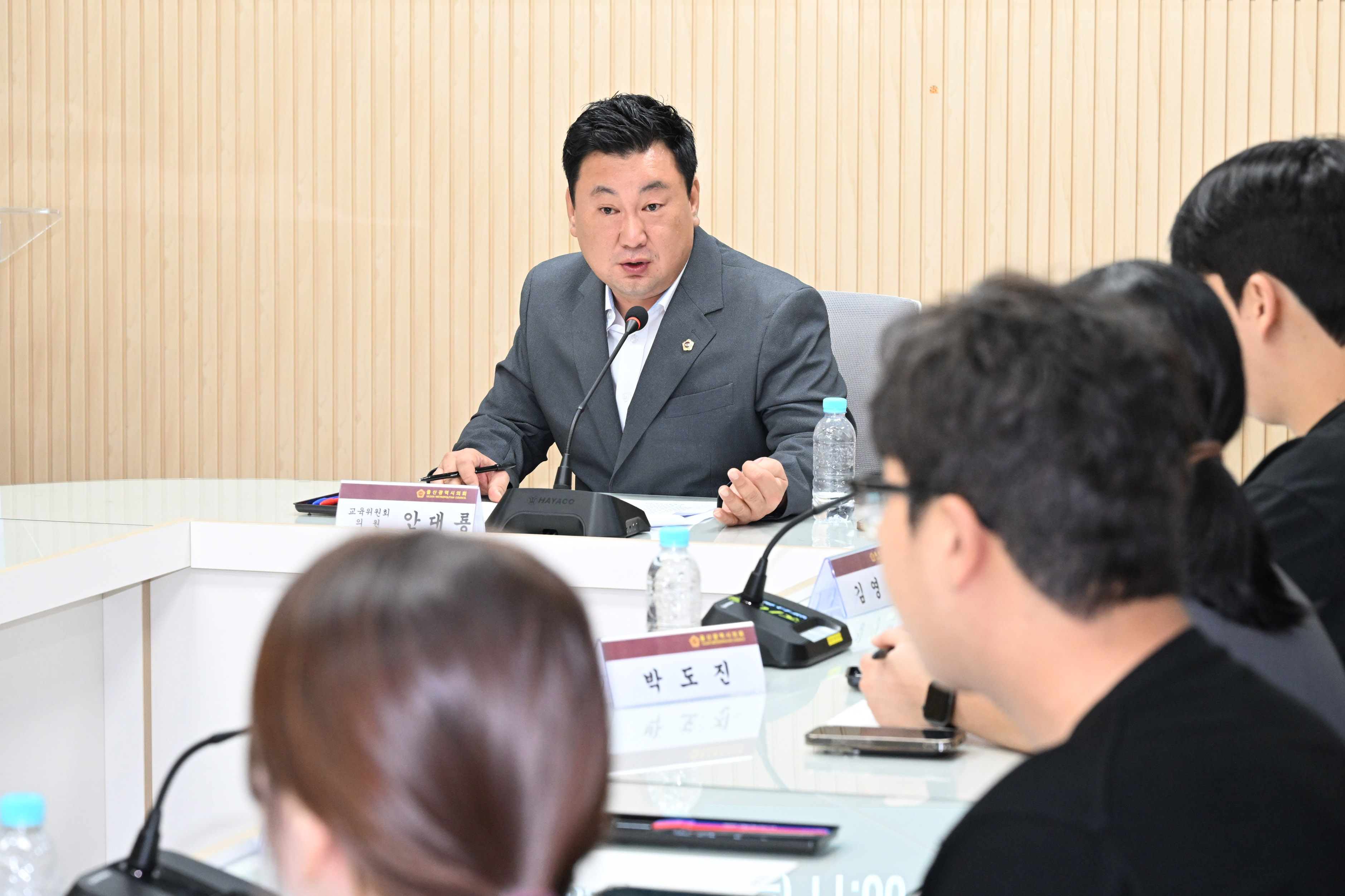 안대룡 의원, 신혼부부·청년 전월세 대출이자 지원 조례 간담회7