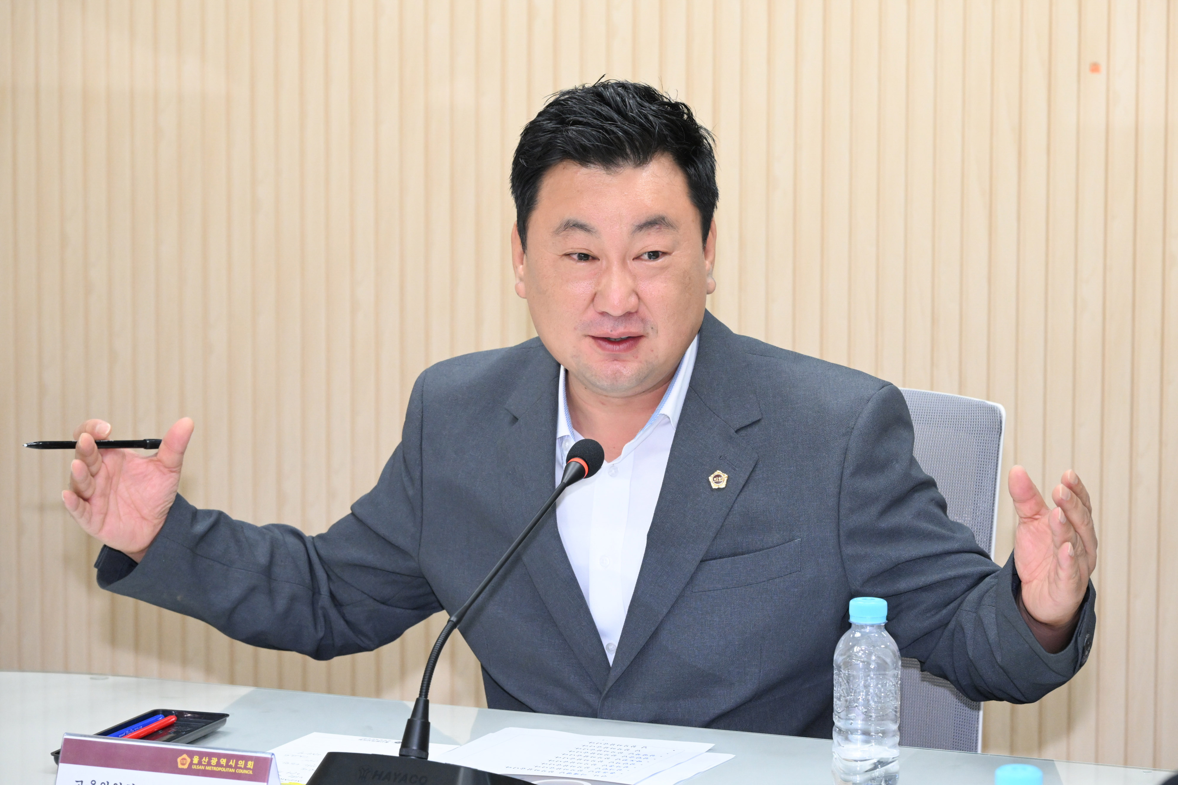 안대룡 의원, 신혼부부·청년 전월세 대출이자 지원 조례 간담회9