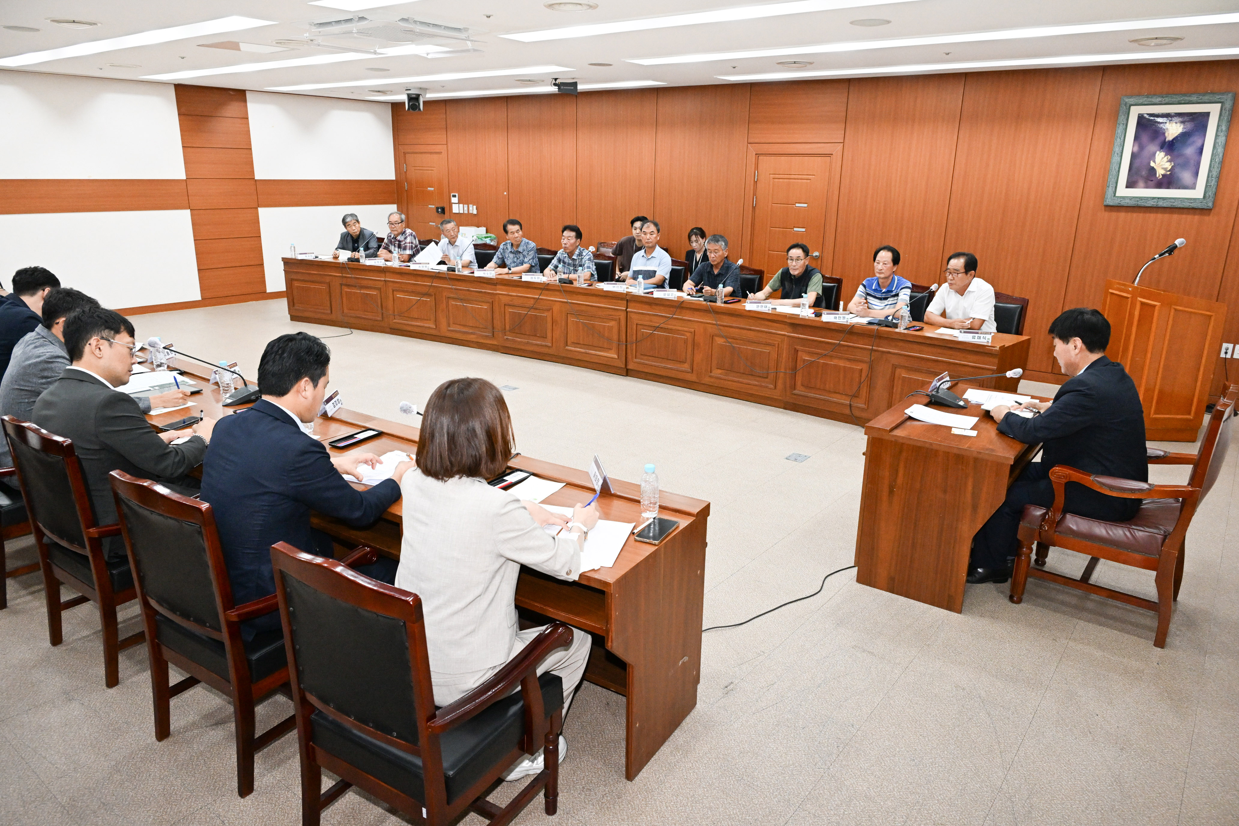 조성철 의원, 범서읍 주민 상수도 공급 대책 마련을 위한 정책간담회8