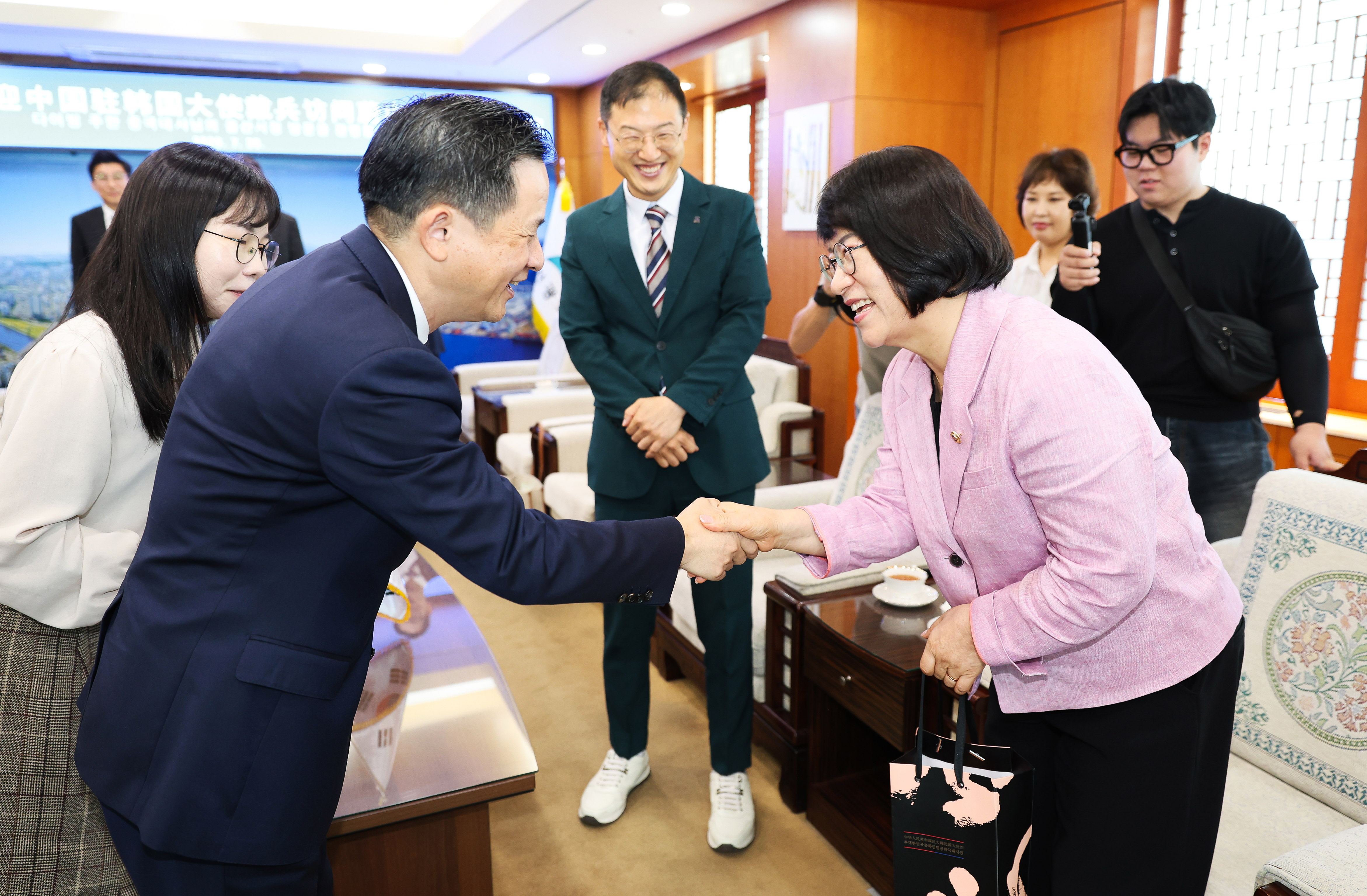 주한 중국 대사 울산방문4