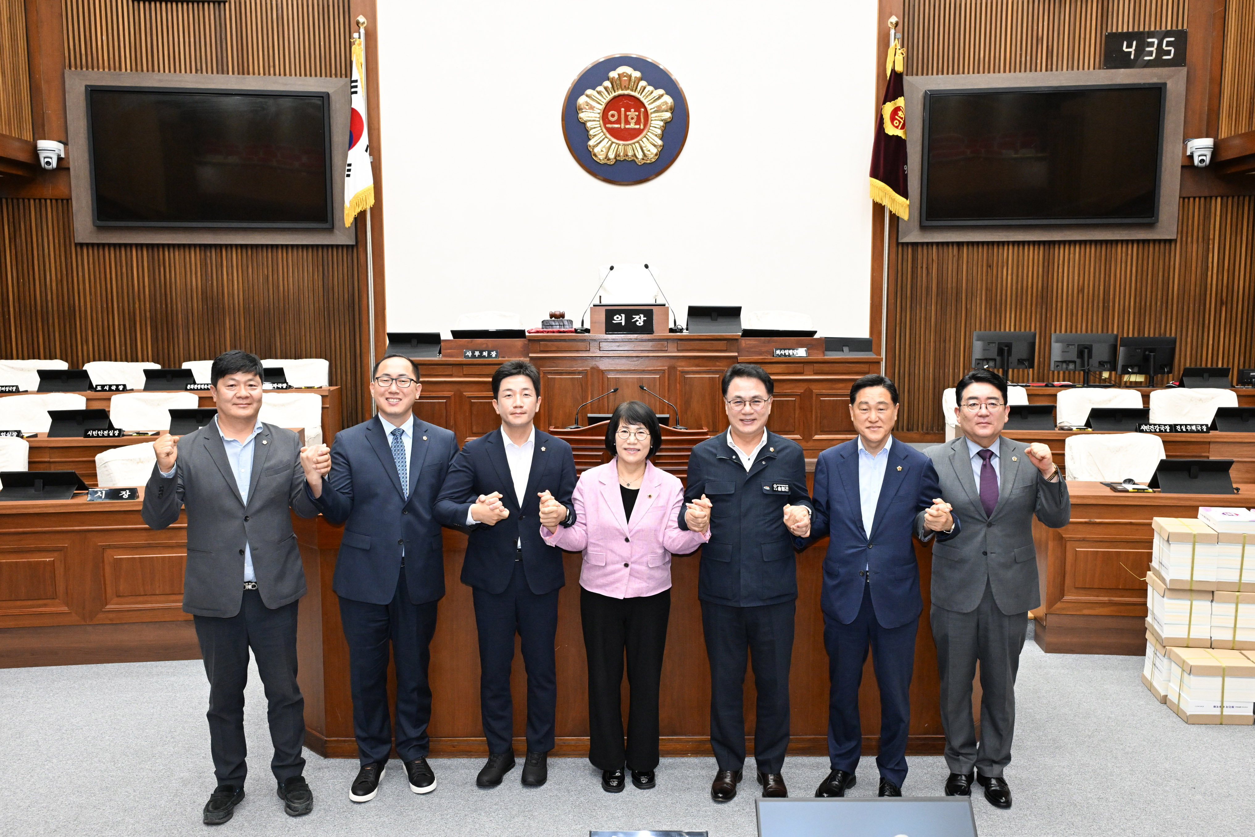이영해 의장, 전남광주특별시의회 의장 환담