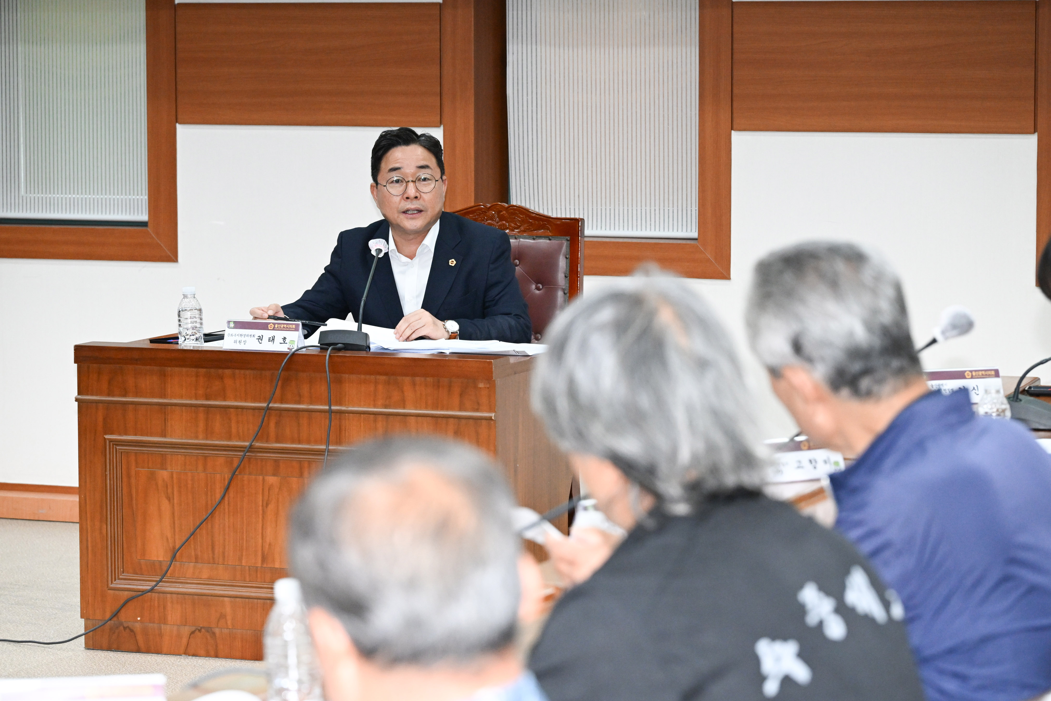권태호 문화복지환경위원장, 웨일즈코브 관광단지 조성 관련 간담회6