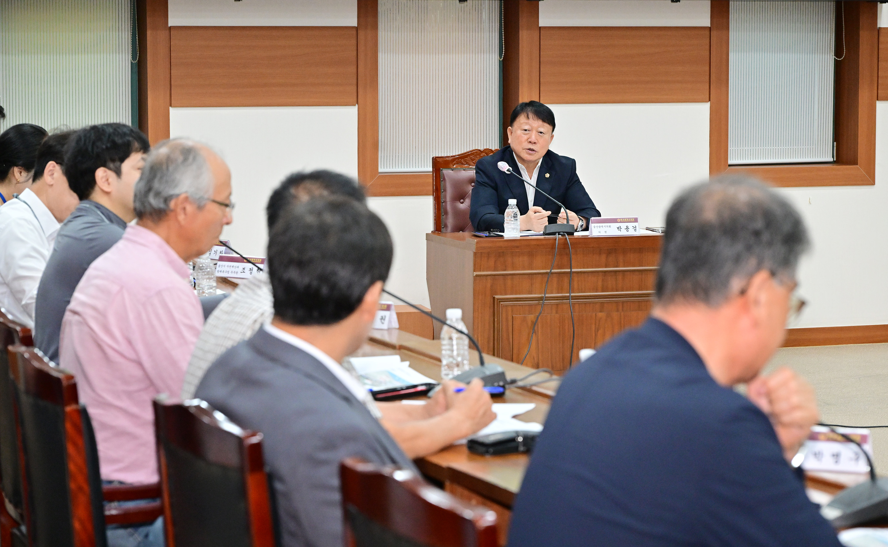 박용걸 예산결산특별위원장, 신정3 재해위험개선지구 정비사업 및 현안 청취 간담회3