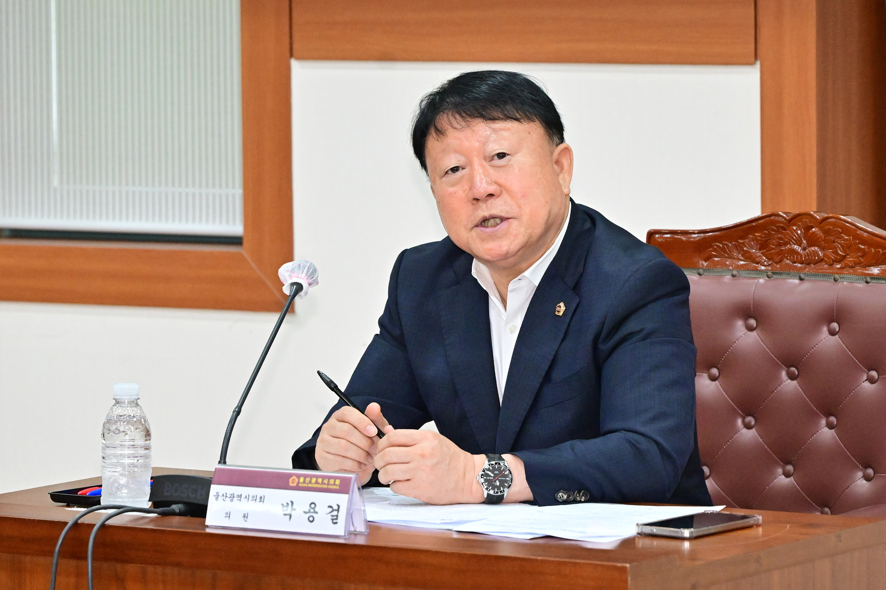 박용걸 예산결산특별위원장, 신정3 재해위험개선지구 정비사업 및 현안 청취 간담회5