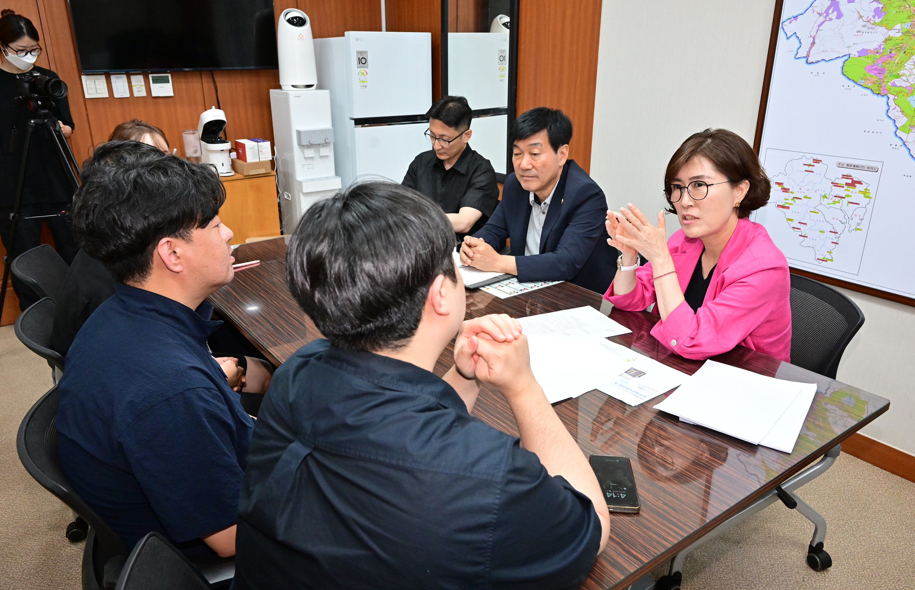 허희정 윤리특별위원장, 다운2지구 서사신도시 생활인프라 관련 주민 간담회3