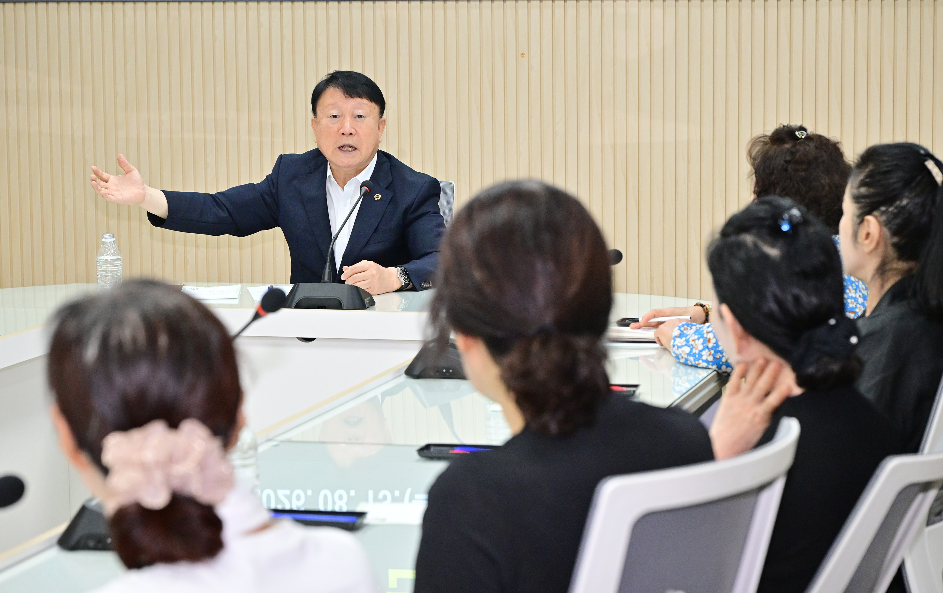 박용걸 예산결산특별위원장, 신정동 주민 고충 민원 청취 간담회3