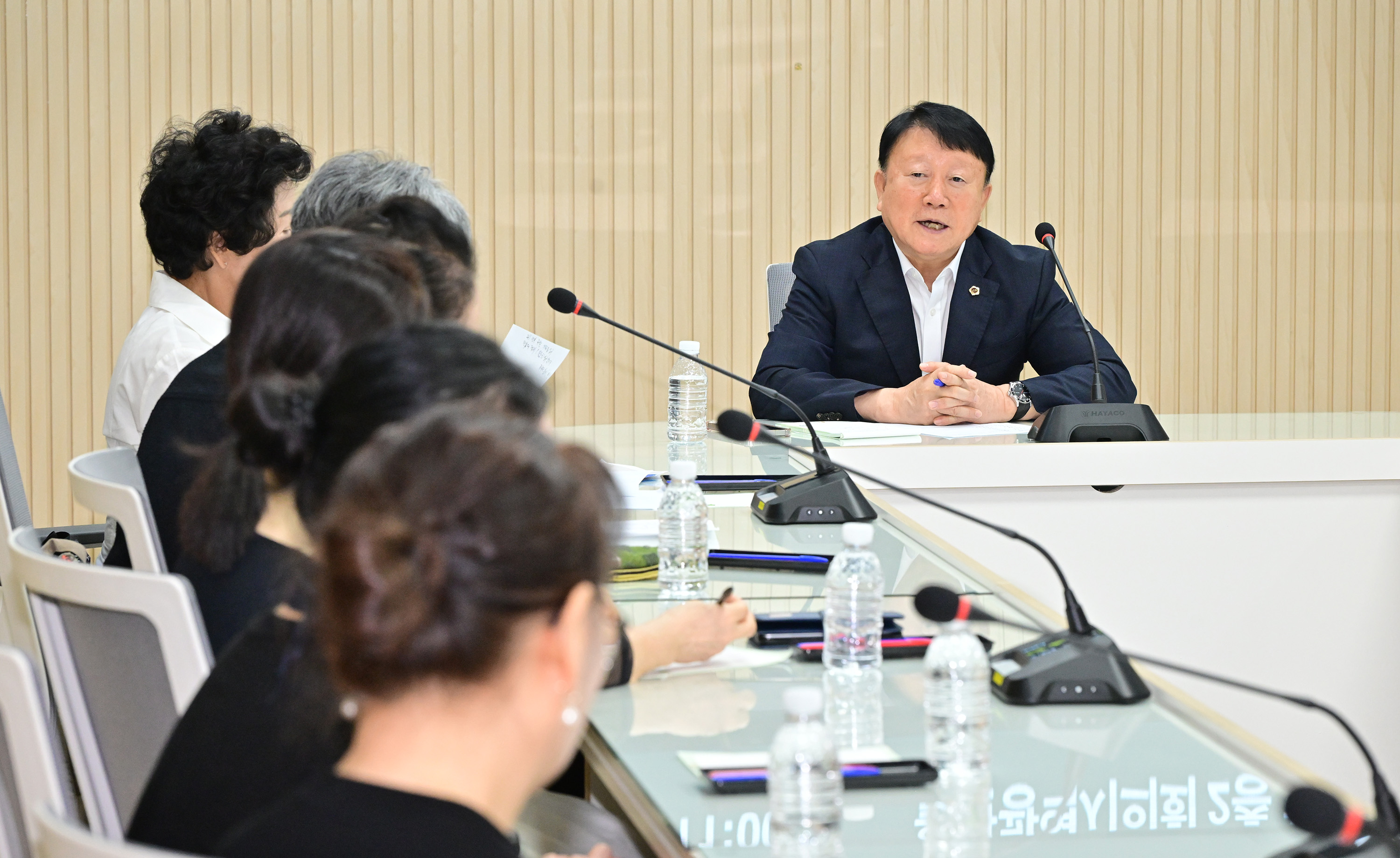 박용걸 예산결산특별위원장, 신정동 주민 고충 민원 청취 간담회5