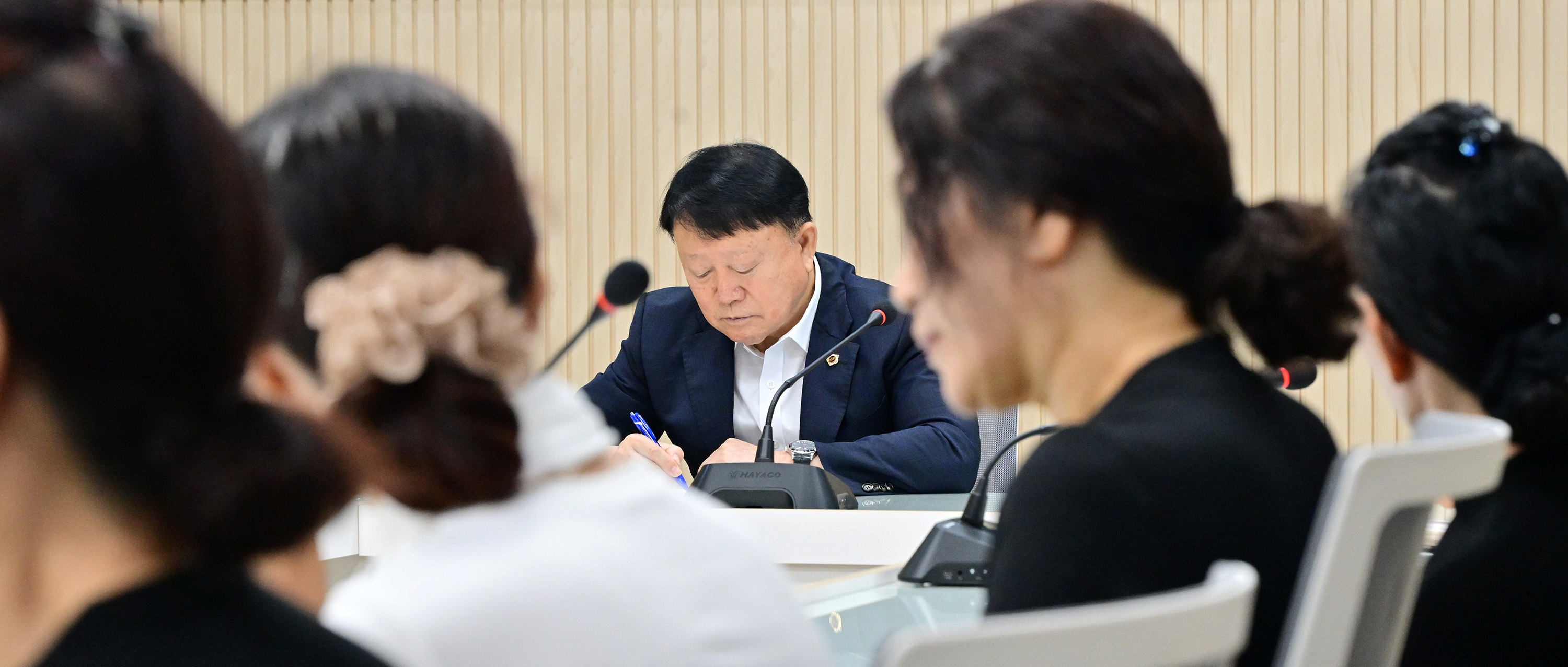 박용걸 예산결산특별위원장, 신정동 주민 고충 민원 청취 간담회6