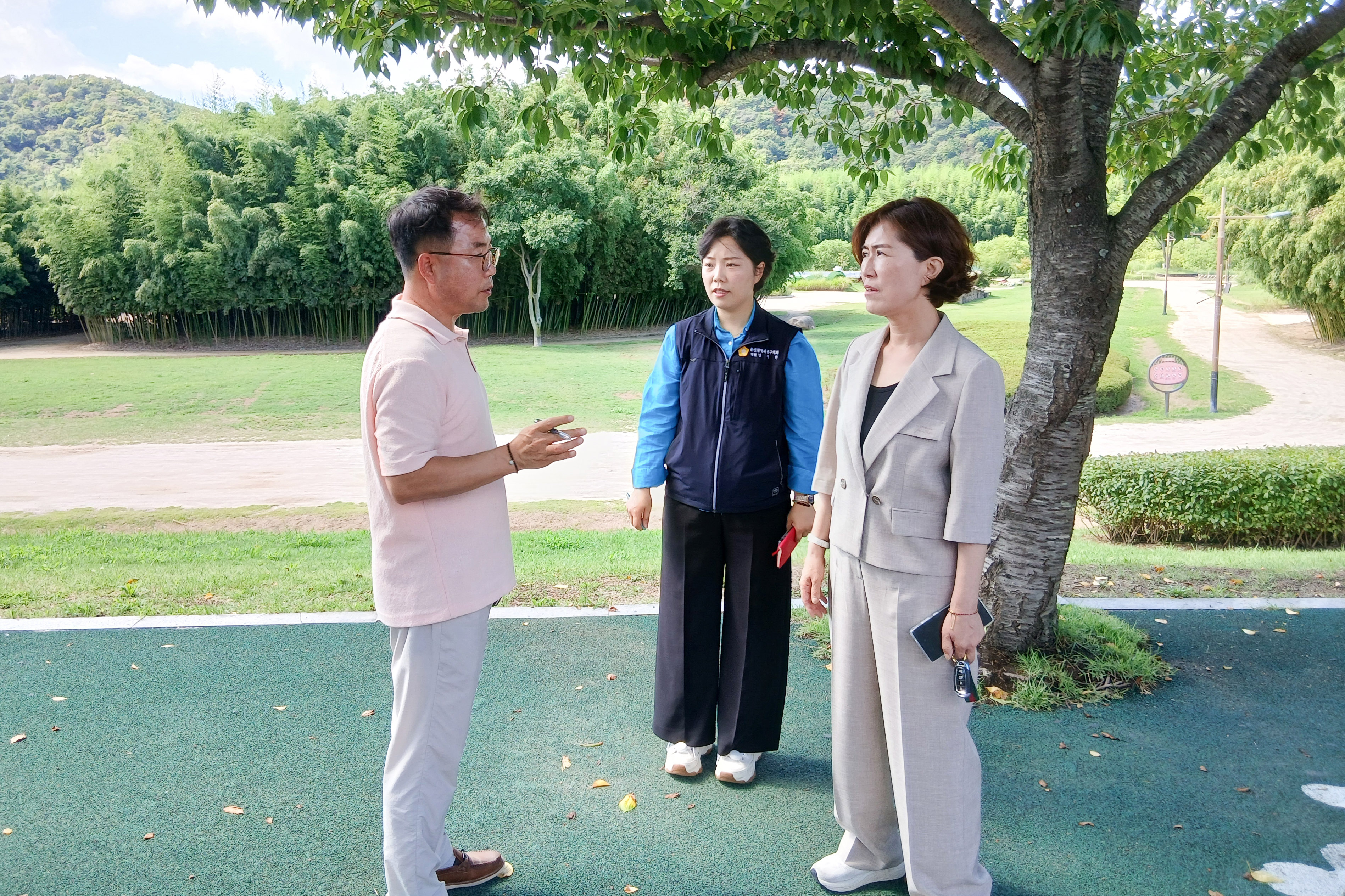 허희정 의원 태화강국가정원 정비 등 현장 의견청취 간담회1