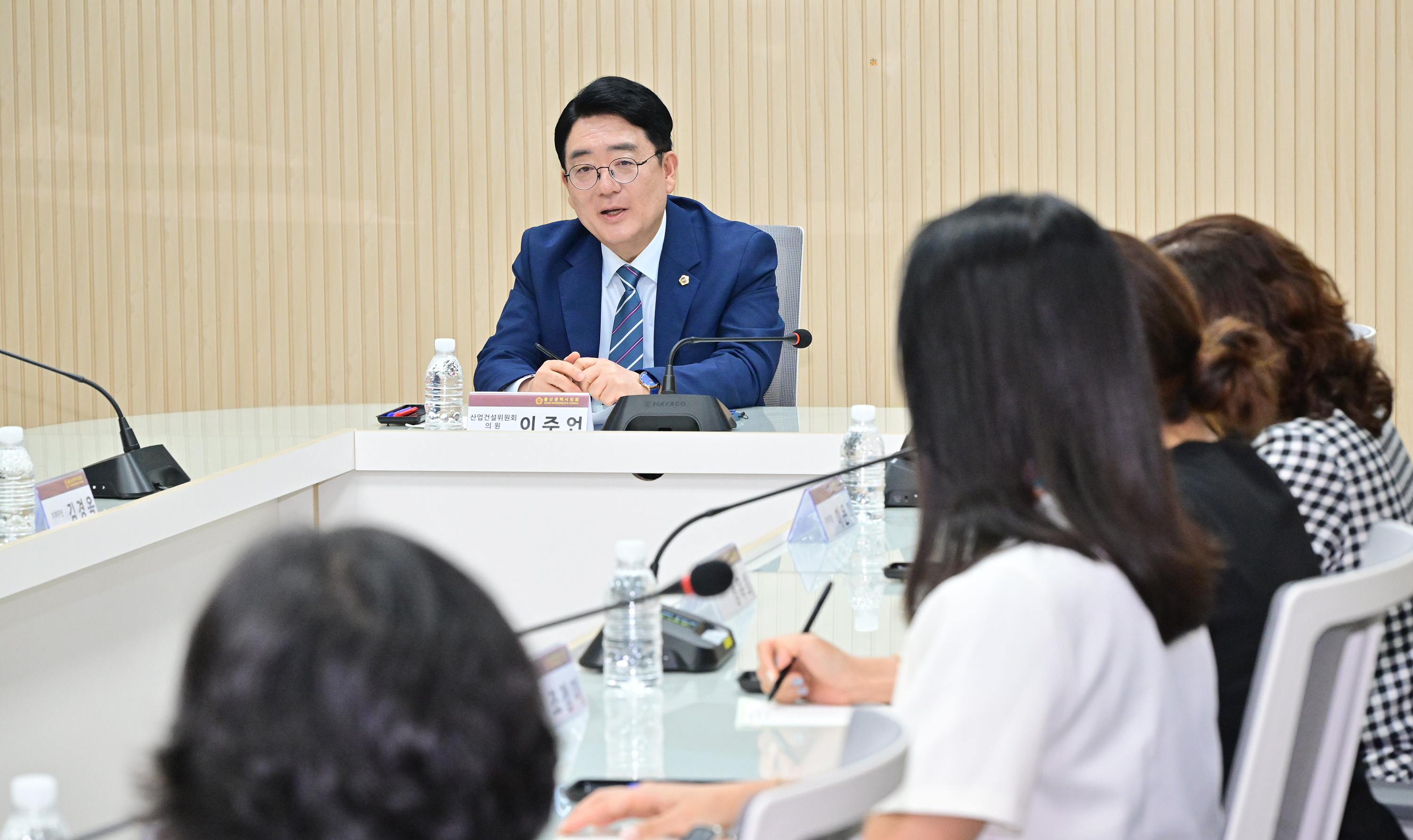 이주언 의원, 제2혁신도시 북구 유치 및 울산의료원 조기설립 추진 확산 간담회10