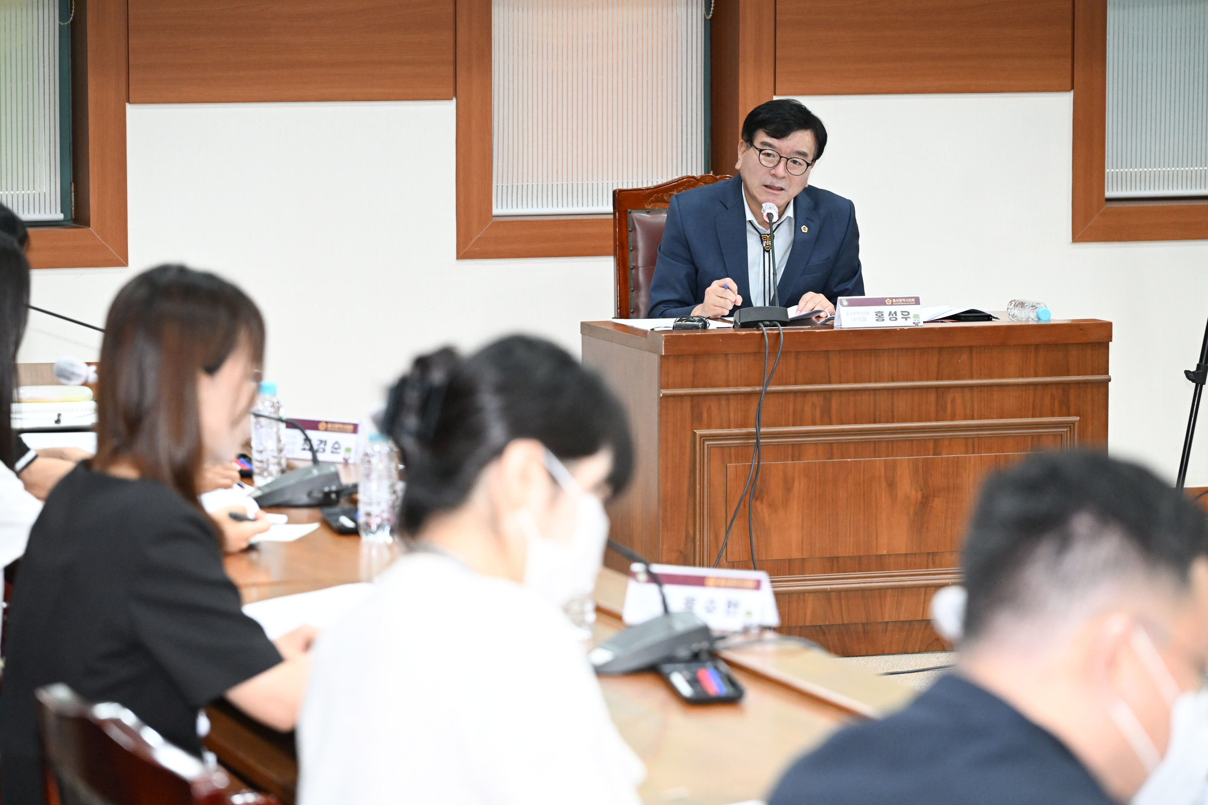 홍성우 부의장, 청소년 교통 복지 및 이동권 증진을 위한 조례 개정 관련 간담회10