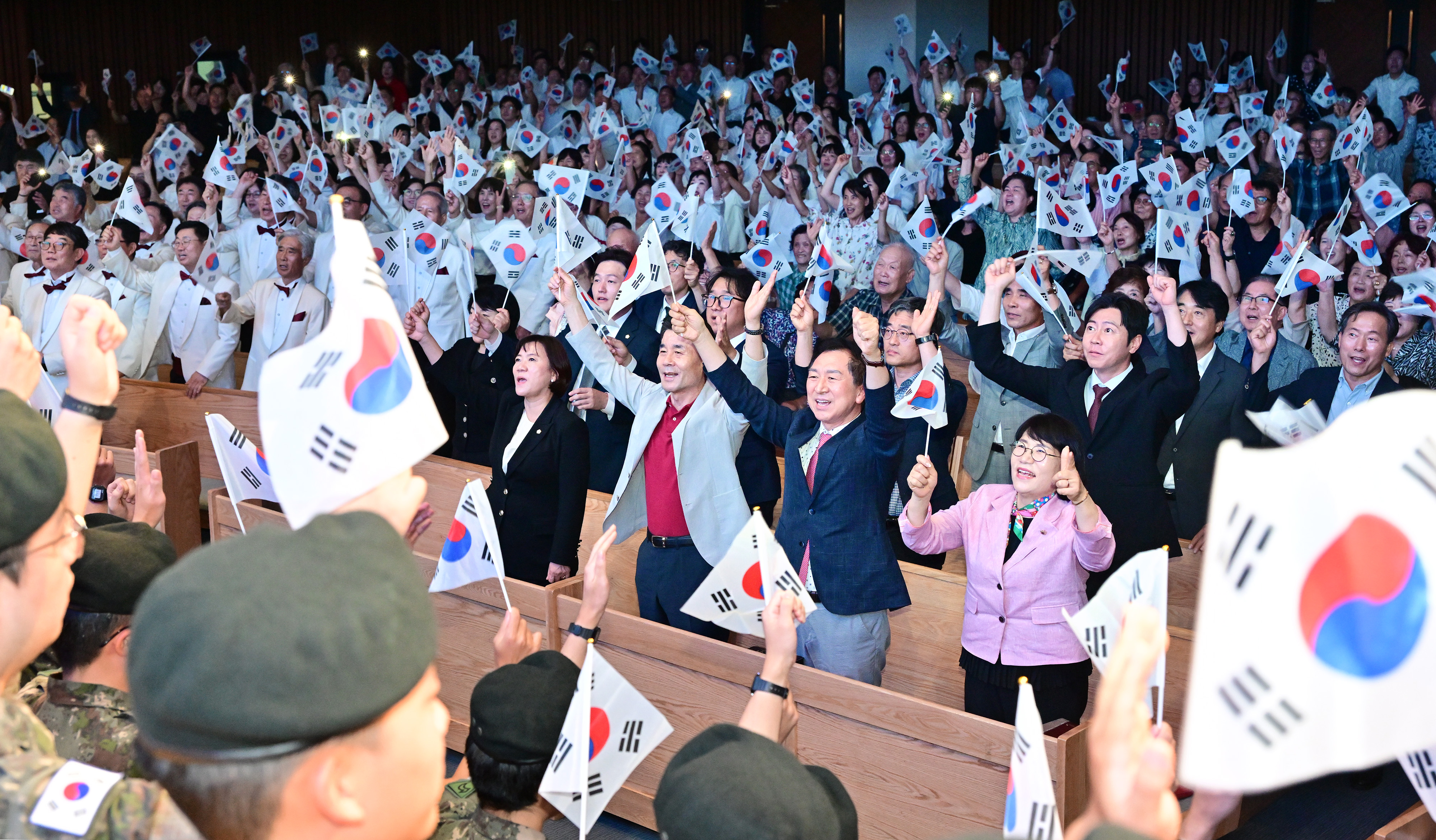 이영해 의장. 제81주년 8.15 광복기념 연합예배1