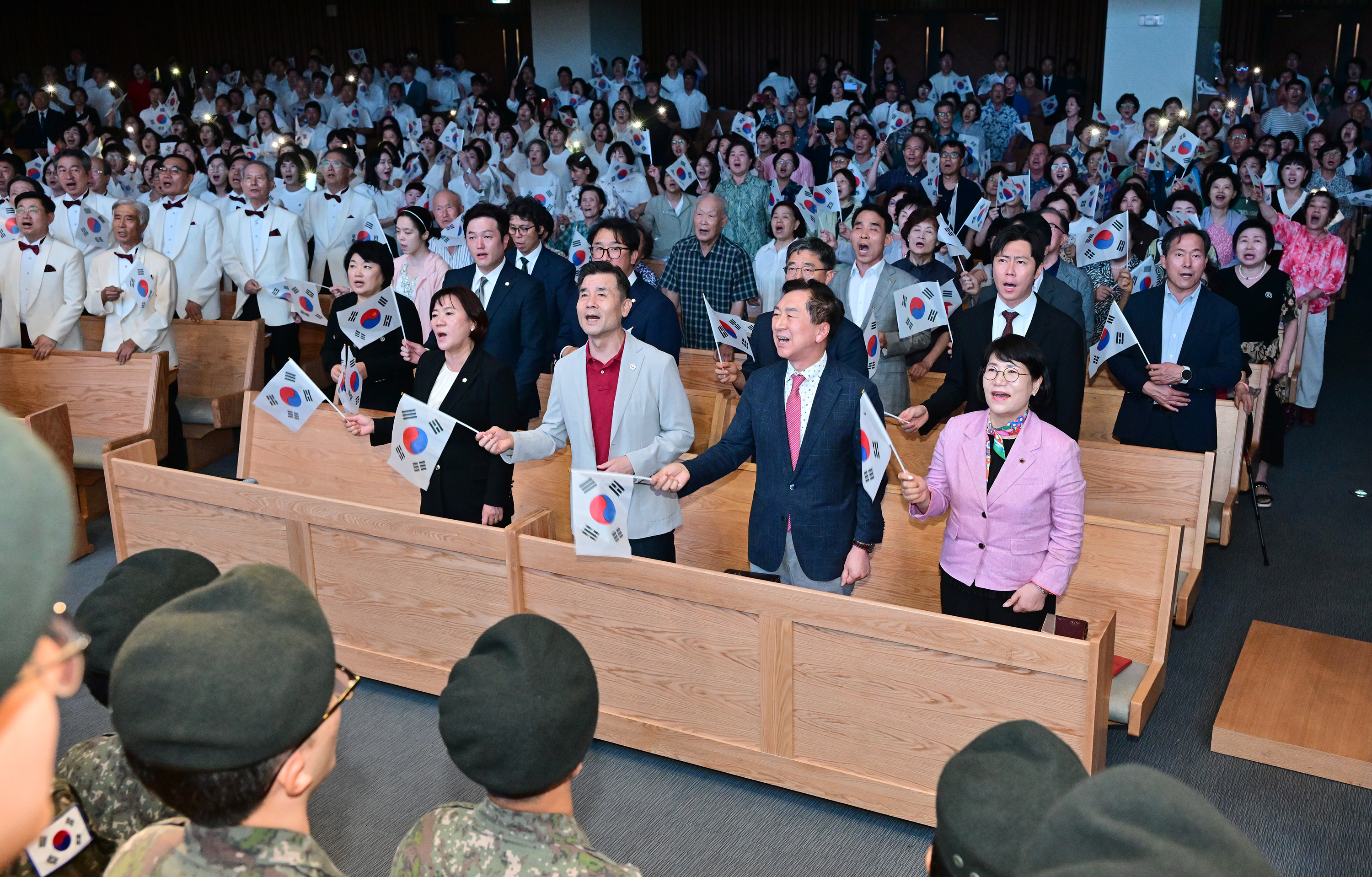 이영해 의장. 제81주년 8.15 광복기념 연합예배10