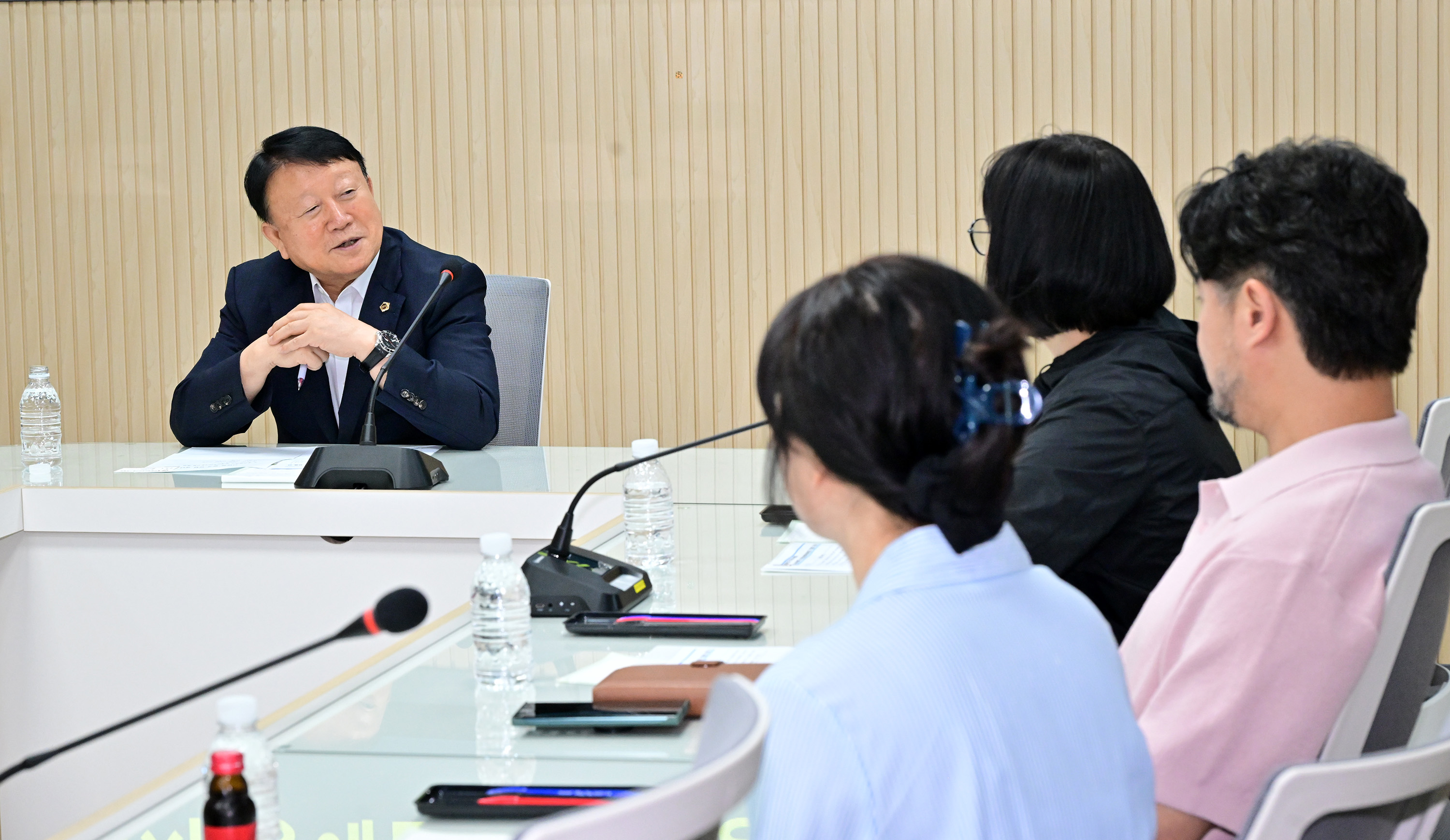 박용걸 예산결산특별위원장, 울산장애인주간이용시설협회 대표단과 현장애로 청취간담회2