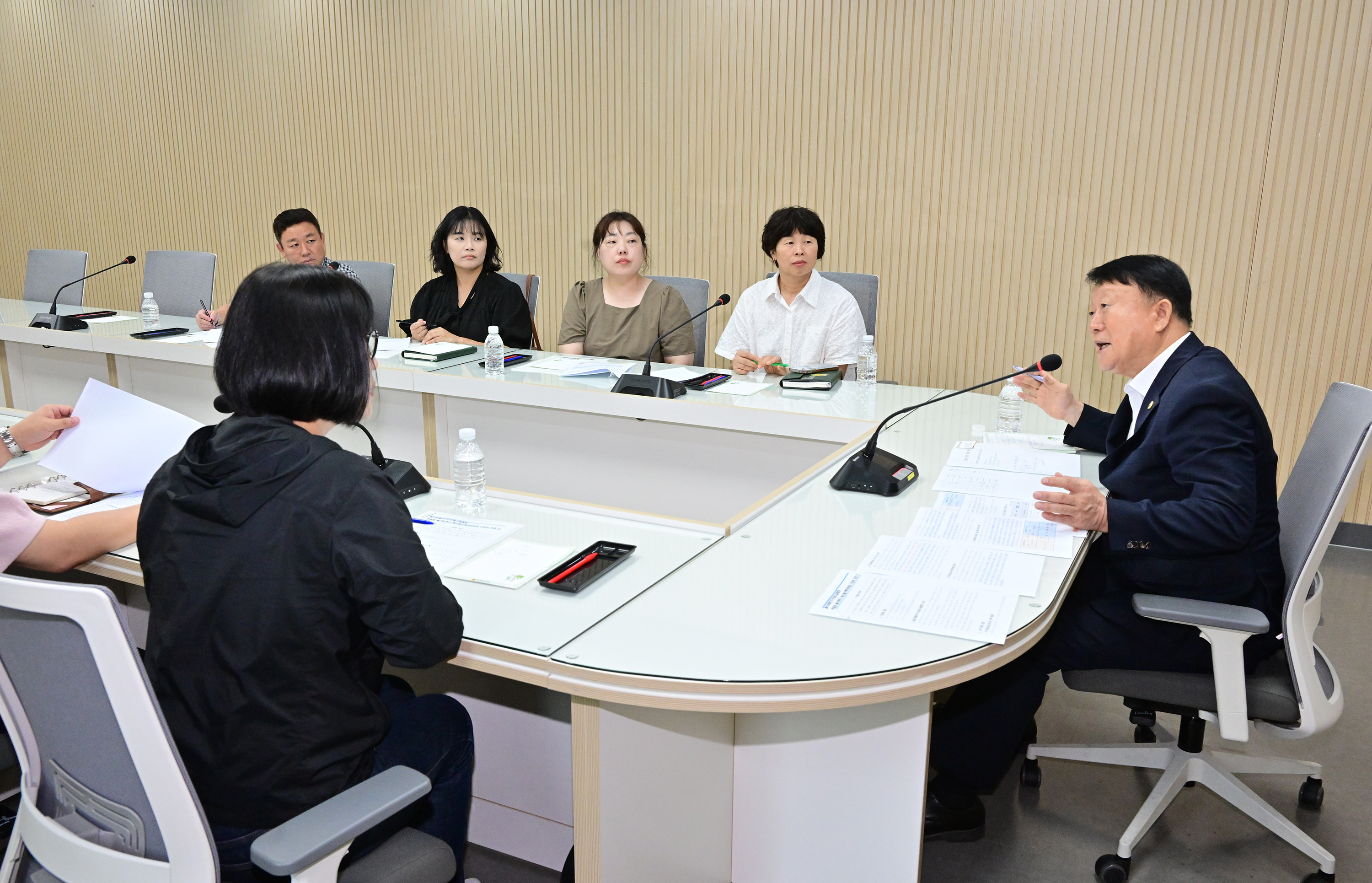 박용걸 예산결산특별위원장, 울산장애인주간이용시설협회 대표단과 현장애로 청취간담회3