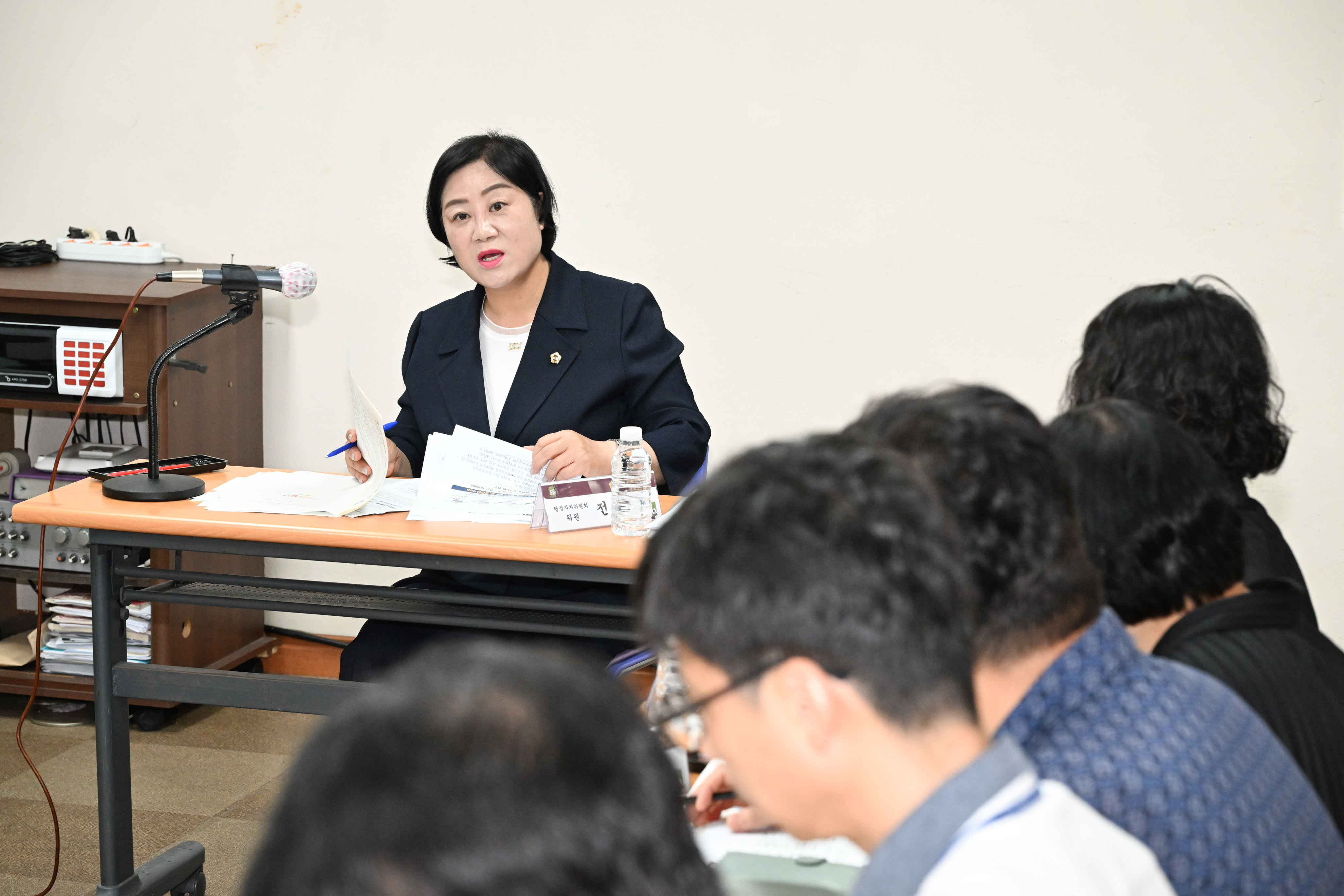 전영희 의원, 동구 노인회관 건립 현안 간담회6