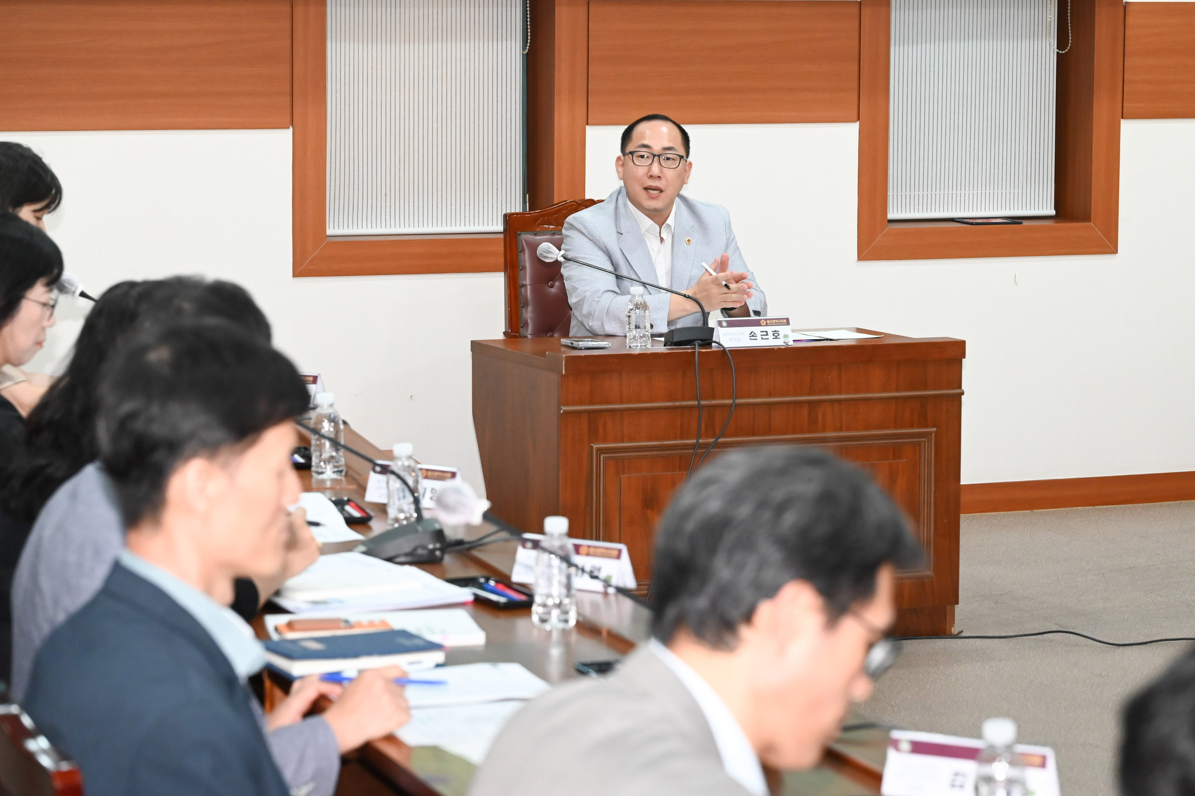 손근호 부의장, 호계초 유휴공간 활용방안 논의 정책간담회6