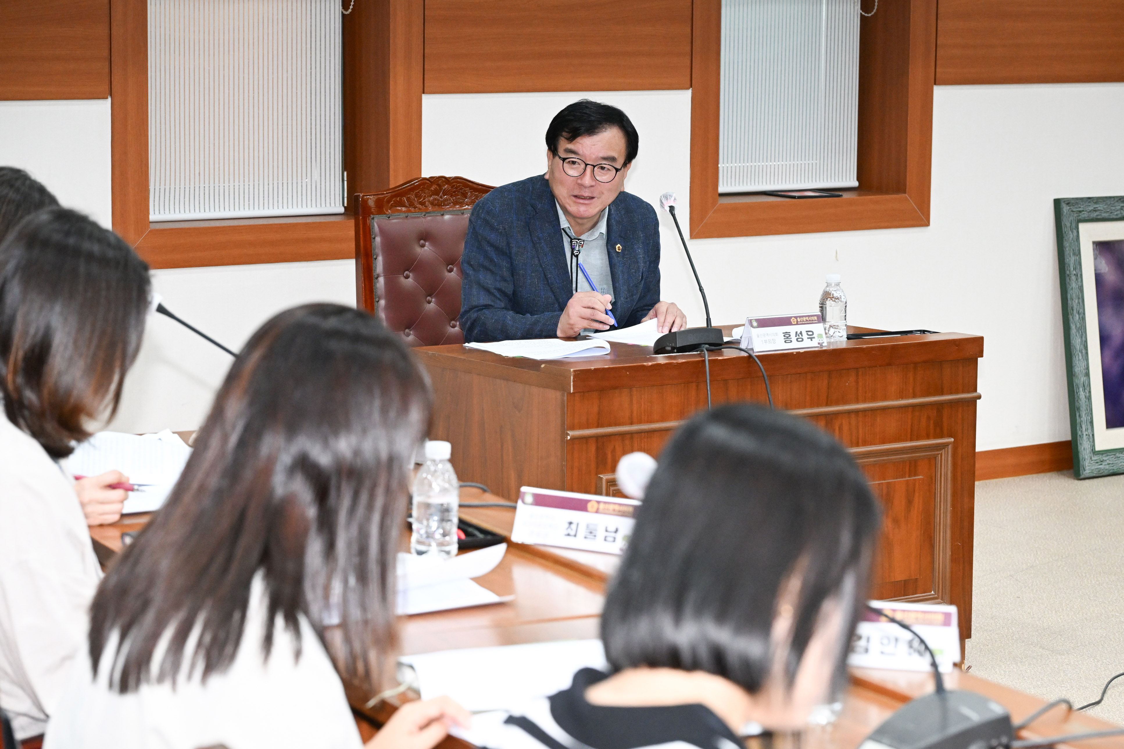 홍성우 부의장, 알레르기 질환 학생 건강관리 및 지원을 위한 조례 제정 정책간담회9